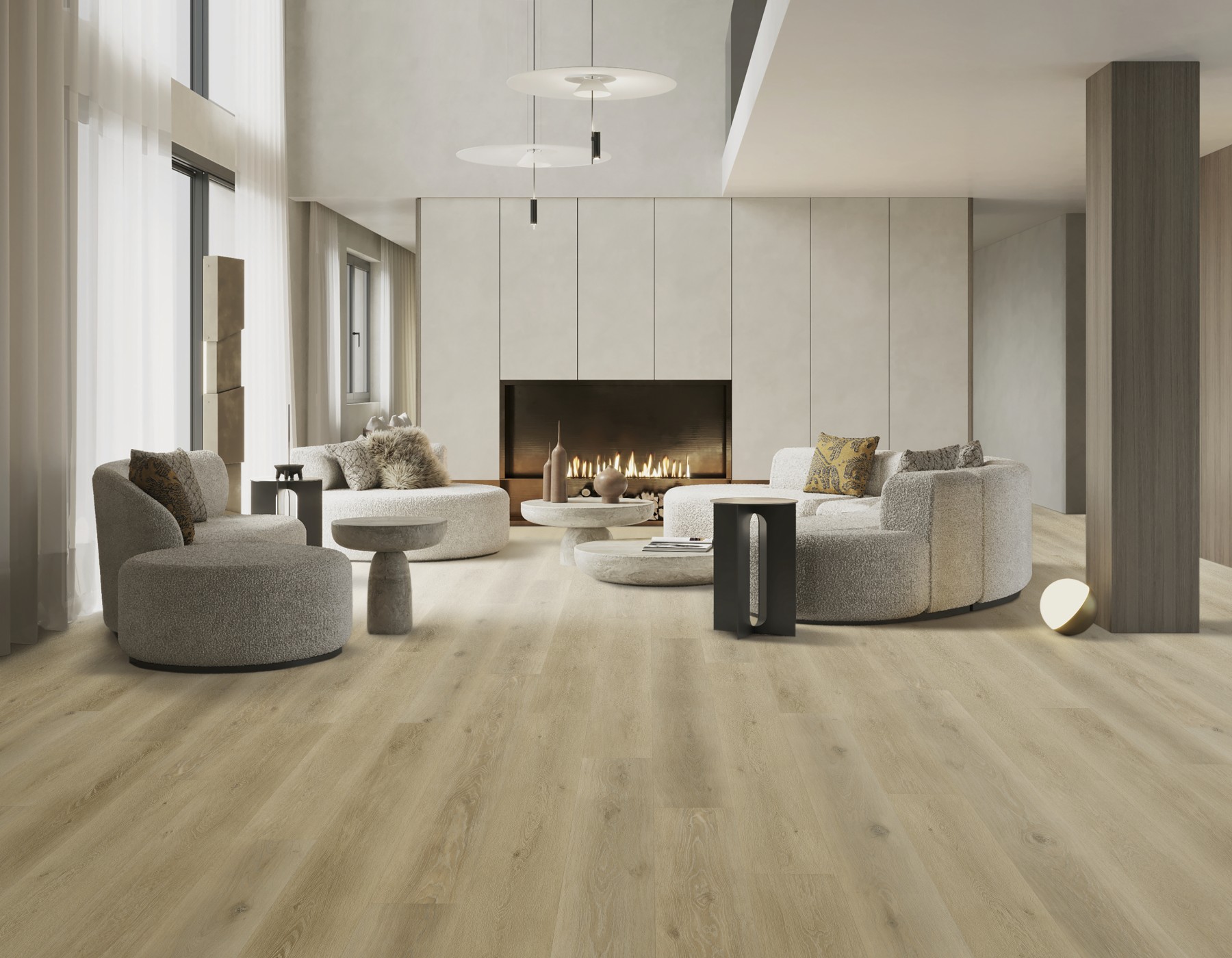 Podlaha LVT DRY BACK Woodlands 2,5/0,55mm ALMOND 23,5x152,4cm (3,57m2)